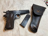 Colt Model of 1911 US Army .45 (1918) w/Western Manufacturing Co. (1917) Holster - 1 of 15