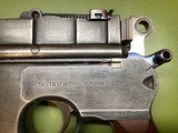 1927 Astro 900 Large Ring (Hope) 7.63 Automatic Broom Handle Pistol - 5 of 18