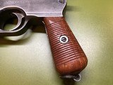 1927 Astro 900 Large Ring (Hope) 7.63 Automatic Broom Handle Pistol - 4 of 18