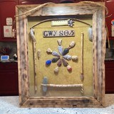 “7 Clans of Cherokee” by Stan Tooni, Sr. - Wolftown Community, Cherokee, NC. - 1 of 18