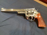 STUNNING 1973 Smith Wesson 27-2 .357 Mag in Nickel 8 3/8”