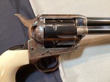 Colt SAA Model (P1670) .357 Magnum, 7.5” Barrel IVORY GRIPS 1977. - 5 of 16