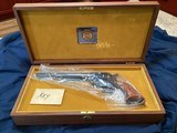 2ND GEN - 1971 COLT SAA 7.5” ROYAL BLUE .45COLT - FACTORY ENGRAVED / NOS - NRA CENTENNIAL - 15 of 18