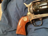 2ND GEN - 1971 COLT SAA 7.5” ROYAL BLUE .45COLT - FACTORY ENGRAVED / NOS - NRA CENTENNIAL - 4 of 18