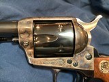 2ND GEN - 1971 COLT SAA 7.5” ROYAL BLUE .45COLT - FACTORY ENGRAVED / NOS - NRA CENTENNIAL - 7 of 18