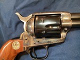 2ND GEN - 1971 COLT SAA 7.5” ROYAL BLUE .45COLT - FACTORY ENGRAVED / NOS - NRA CENTENNIAL - 5 of 18