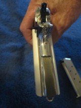 Colt 1911 Series 7045 ACP Cattle Brand Engraved Ivory Grips 5