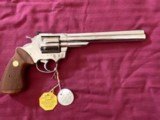 Colt Trooper Mk III 22lr 8" Nickel - 1 of 4