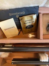 Belgium Browning Superposed Pigeon 20Ga. Two barrel Set, Made for Abercrombie & Fitch - 14 of 15