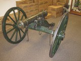 Antique Cannon & Carriage - 1 of 9