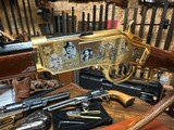 Uberti 1873 (.45 LC) Legendary Lawmen & Outlaws Tribute Collector Rifle - 9 of 15
