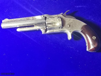 Smith & Wesson Model 1 1/2 factory nickel 2nd issue