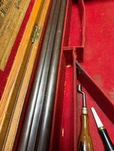 JAMES PURDEY & SONS - 12-BORE HAMMER SHOTCUN with CASE - 11 of 15