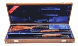 ENGRAVED WINCHESTER MODEL 12 TWO BARREL SET IN CUSTOM WOOD CASE - 8 of 12