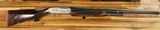 Engraved Gold Inlaid Winchester Model 12 Slide Action Shotgun - 10 of 16