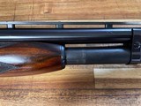Engraved Gold Inlaid Winchester Model 12 Slide Action Shotgun - 8 of 16