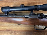 Elaborately Engraved Gold Inlaid Josef Hambrusch Mauser 98 Rifle with Scope - 12 of 17