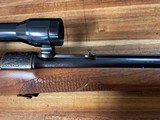 Elaborately Engraved Gold Inlaid Josef Hambrusch Mauser 98 Rifle with Scope - 3 of 17