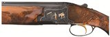 Cased Walter Kolouch Signed, Engraved, and Gold Inlaid Belgian Browning Superposed Shotgun Four Barrel Set with Case - 14 of 15