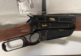 Engraved with gold inlay Winchester LIMITED EDITION 1895 High Grade Cody Firearms Musuem 405 Win - 1 of 7