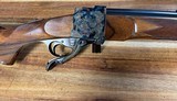 RALPH BONE ENGRAVED FARQUHARSON RIFLE .450 3 1/4' - 1 of 13