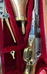 Engraved gold inlaid Navy Arms Uberti 1861 - 6 of 9