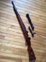 Mauser K 98K 1944 BYF FN rebuild in 7.62 NATO military/police Sniper rifle FN claw mounts - 7 of 15