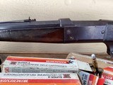 Savage 1899 deluxe manufactured in 1900 Lyman SA tang peep sites-comes with 303 savage ammo 3 boxes - 2 of 12