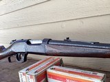Savage 1899 deluxe manufactured in 1900 Lyman SA tang peep sites-comes with 303 savage ammo 3 boxes - 4 of 12