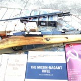 Mosin-Nagant minty 1942 wartimeTula arsenal 7.65 x54r +ammo,books , spike, bayonet - 1 of 8