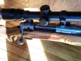 Savage, BVSS 22- 250 with Bushnell custom long range scope extra tall, collapsible, Harris bipod - 6 of 6