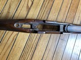 Fancy walnut 98 Mauser stock, large ring. I believe this is one of the H&R ultra rifle stocks - 5 of 12