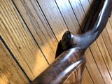 Fancy walnut 98 Mauser stock, large ring. I believe this is one of the H&R ultra rifle stocks - 1 of 12