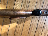 Fancy walnut 98 Mauser stock, large ring. I believe this is one of the H&R ultra rifle stocks - 4 of 12