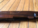 Fancy walnut 98 Mauser stock, large ring. I believe this is one of the H&R ultra rifle stocks - 7 of 12