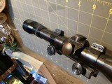 PECAR 4x81 fine crosshair impossible find Schmidt scope, basin rings, 16mm dove tail - 7 of 13