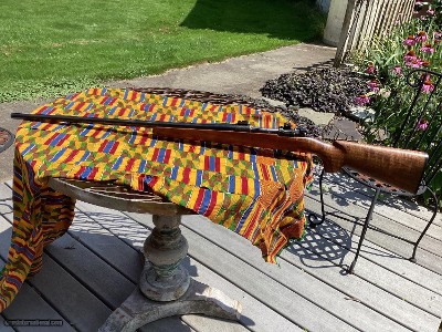 Brno 98 Mauser 256 Newton custom stock