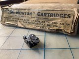 Extremely scarce Newton 1916 rear sight adjustable elevation two leaf style both are adjustable for elevation - 3 of 3