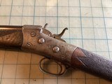 Pre-Husqvarna STAAL round-body Rolling Block danish, single shot staking rifle 1867 ser#2 - 2 of 15