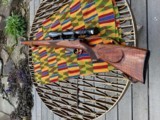 Model 702 KRICO 222 rem mannlicher with German Pecar 4-10 power variable double set triggers Nice - 2 of 10