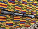 Model 702 KRICO 222 rem mannlicher with German Pecar 4-10 power variable double set triggers Nice - 4 of 10