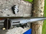 Percussion Civil War sniper rifle /chunk gun/heavy barrel target rifle 40 caliber named Red Bull by Wm Craig - 13 of 14