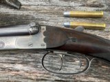 The elusive 11.15 x 65r LK double rifle mfg.by Ed Kettner also a 410 double barrel shotgun