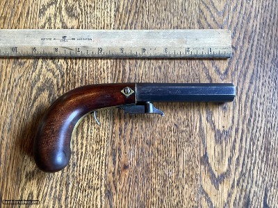 J Henry percussion under hammer pistol a few known to exist museum quality