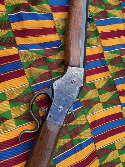 Stevens 441/2 falling block 22LR nice collectible