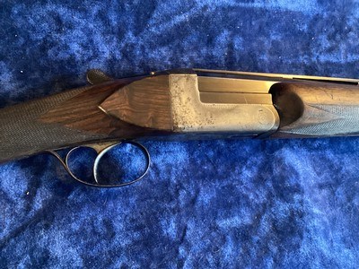 Francotte single barrel trap gun ventrib 32 inch ! 12 ga ejector mfg 1921
