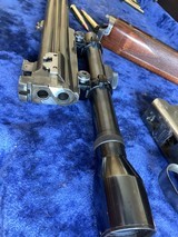 Unique, BC MIRUKO O/U 30-40 Krag double express rifle. Like browning 20 gauge superpose - Image 5 of 6