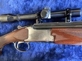 Unique, BC MIRUKO O/U 30-40 Krag double express rifle. Like browning 20 gauge superpose