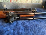 Full custom Mannlicher-Schonauer 1930 System .243 long range set up with scarce 20 X Redfield, 3200 optional - 11 of 14