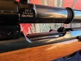 Full custom Mannlicher-Schonauer 1930 System .243 long range set up with scarce 20 X Redfield, 3200 optional - 9 of 14
